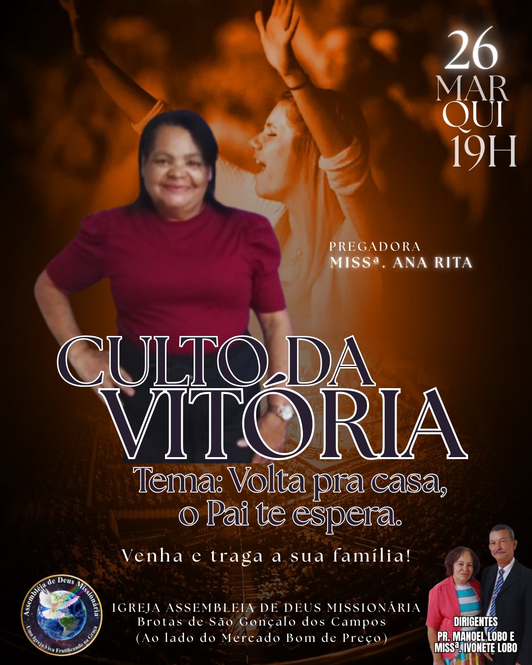 Culto da Vitória na AD Missionária