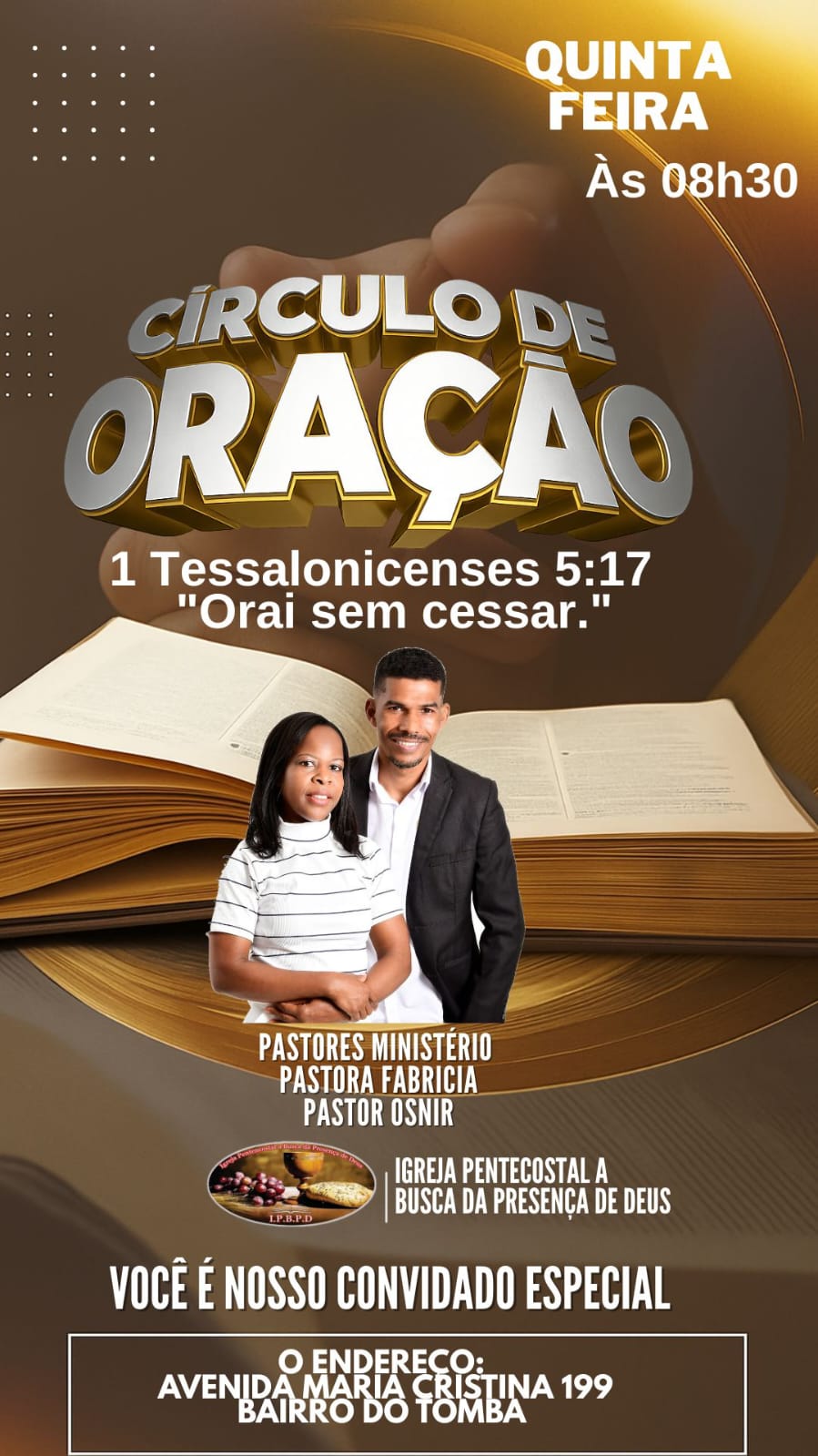 Círculo de Oração na IPBPD