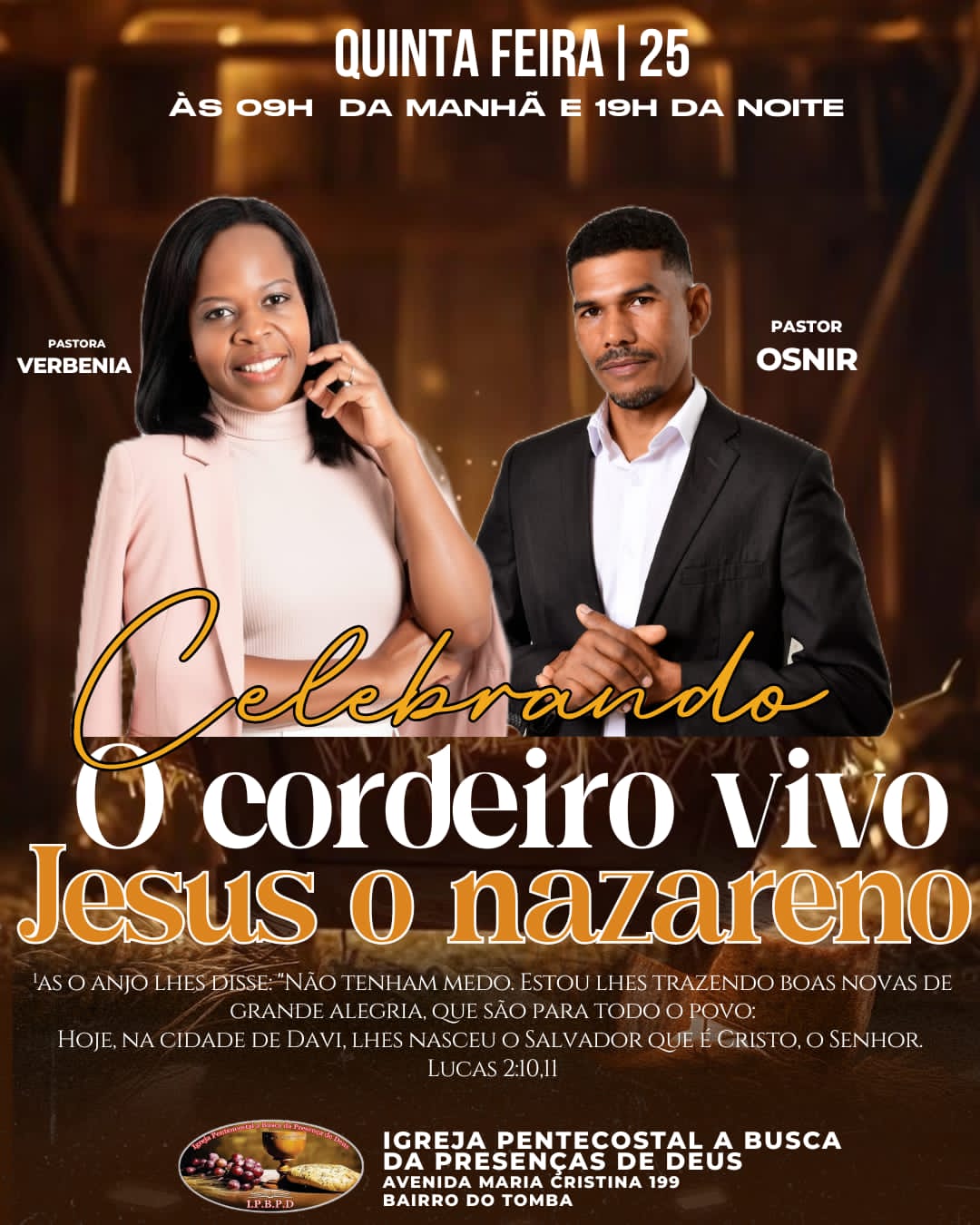 Culto O Cordeiro Vivo