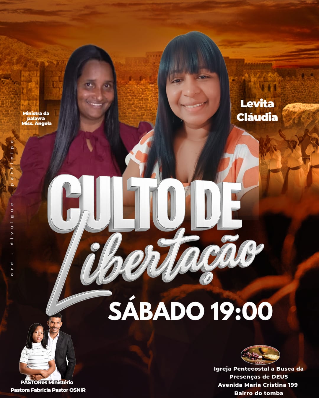 Culto de Libertação na IPBPD